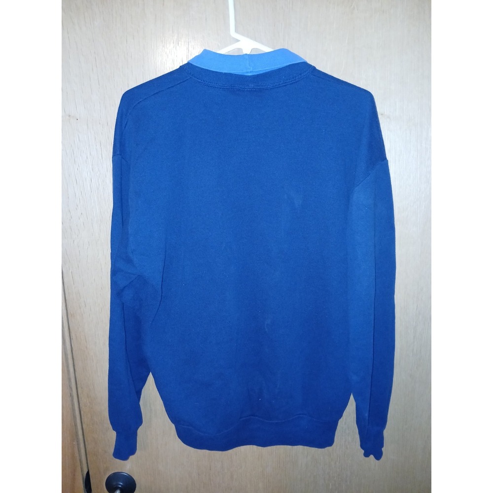 Vintage Brindon Design Christmas Sweatshirt Large Peace On Earth Made USA 90s - Picture 2 of 6